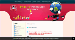 Desktop Screenshot of juniwersytet.pl